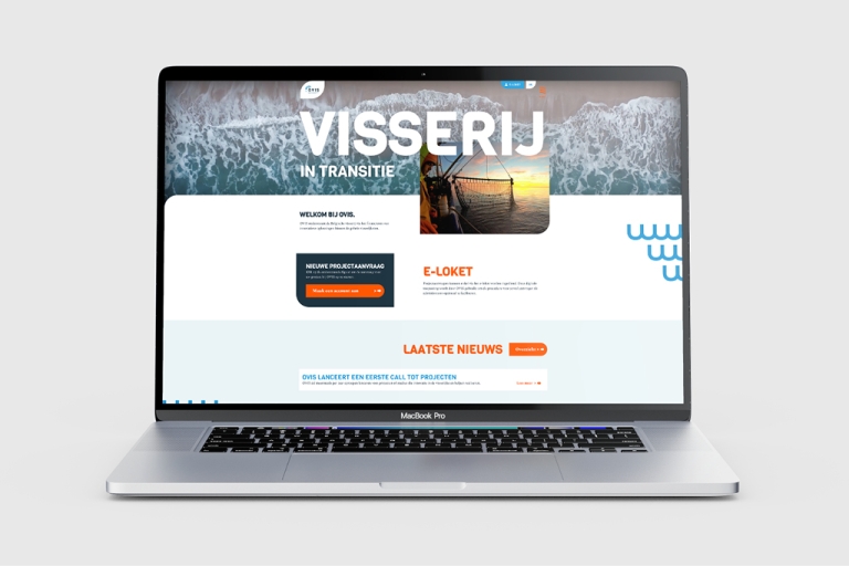 Website Ovis Visserij