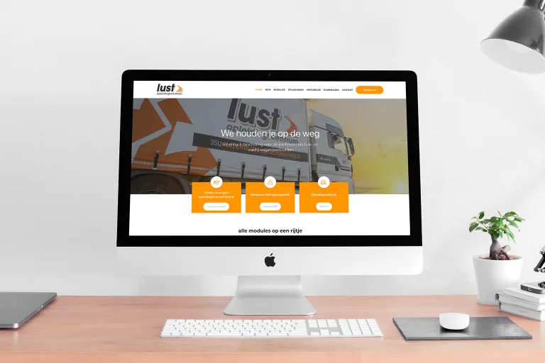 Website Opleidingscentrum Lust